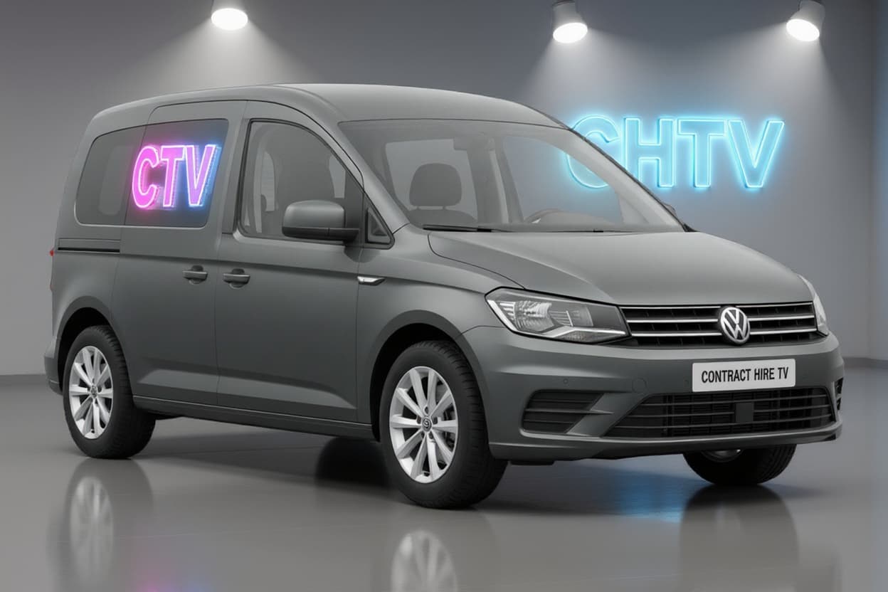 Volkswagen Caddy Diesel Estate, front right view