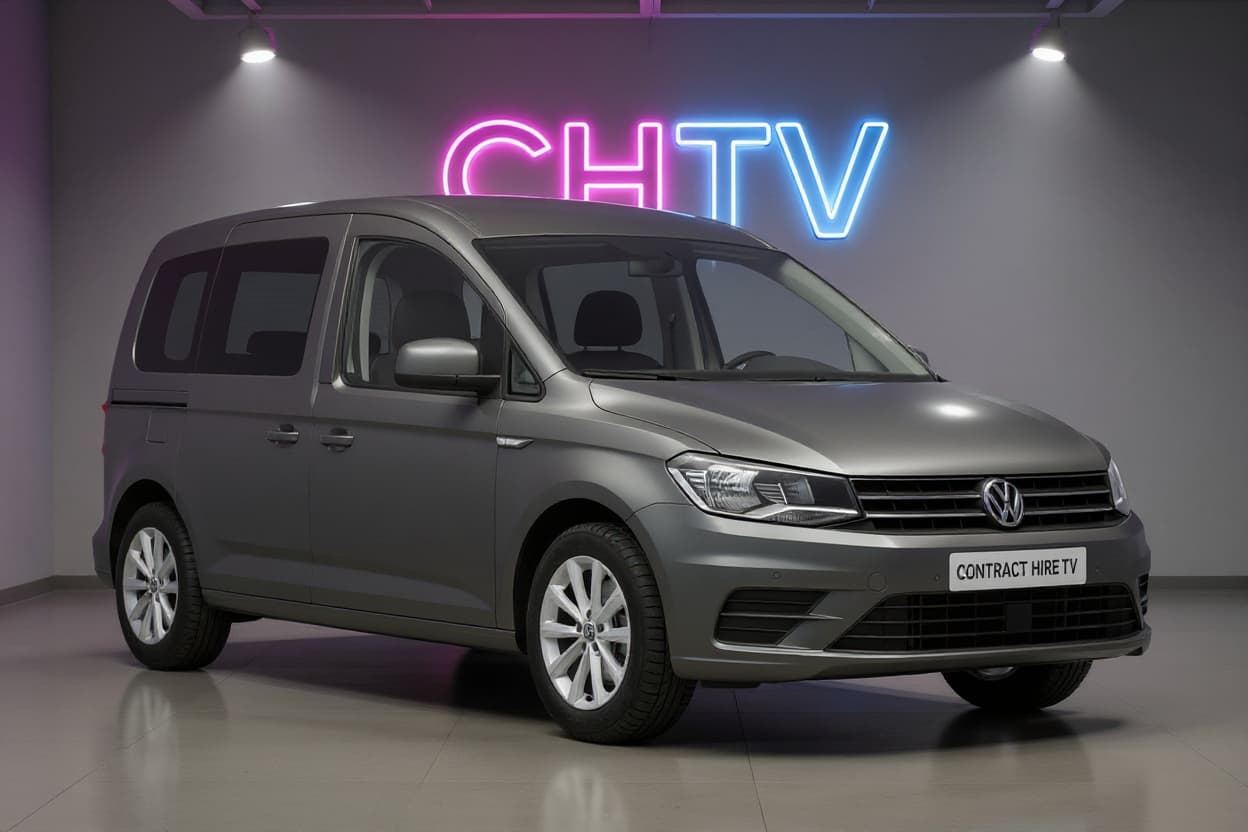 Volkswagen Caddy Diesel Estate, front right view