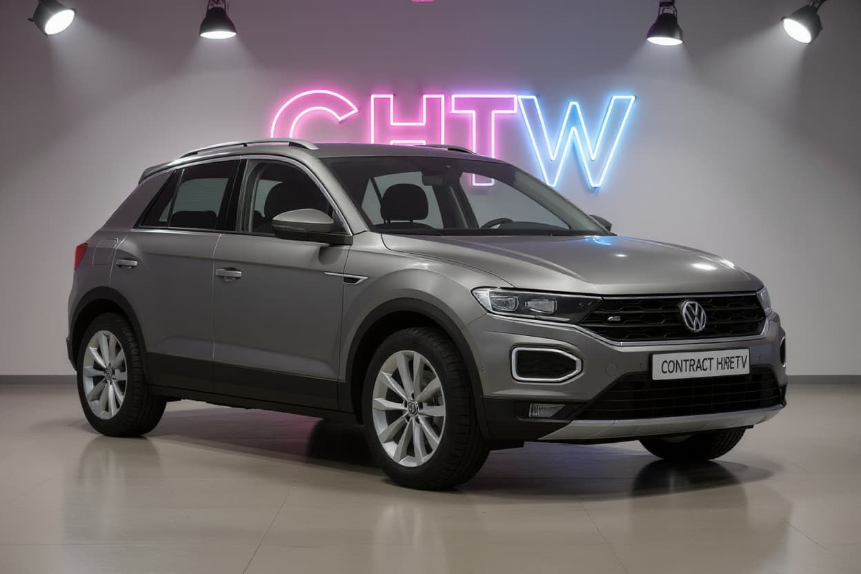 Volkswagen T-Roc Diesel Hatchback, front right view